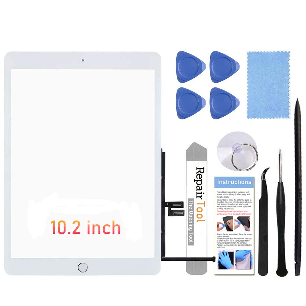 For Ipad 7Th/8Th Generation Screen Replacement Digitizer 10.2''(A2197,A2198,A2200,A2270,A2428,A2429,A2430),For Ipad 7/8 Screen R