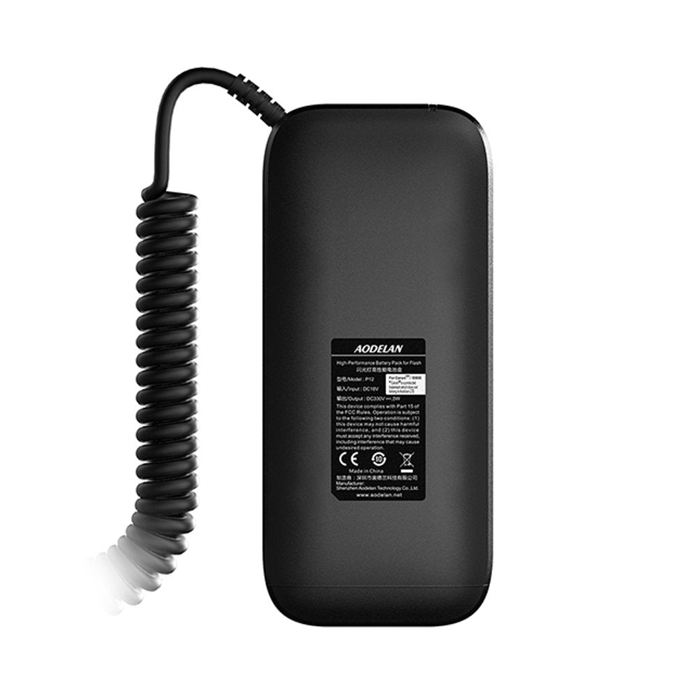 Aodelan External Flash Battery Pack Battery Power Bank For Sony Hvl F60Rm/ F56Am / 58Am / F60M Replace Sony Fa Eb1Am & Fa Eb1 (1