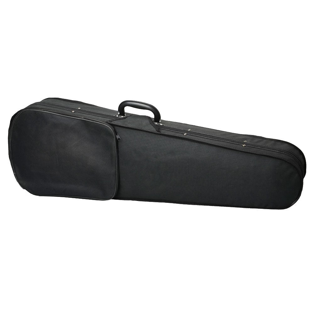 Kcelarec 4/4 Full Size Violin Case Basic Professional Triangular Shape Backpack, Super Light Suspension, Black