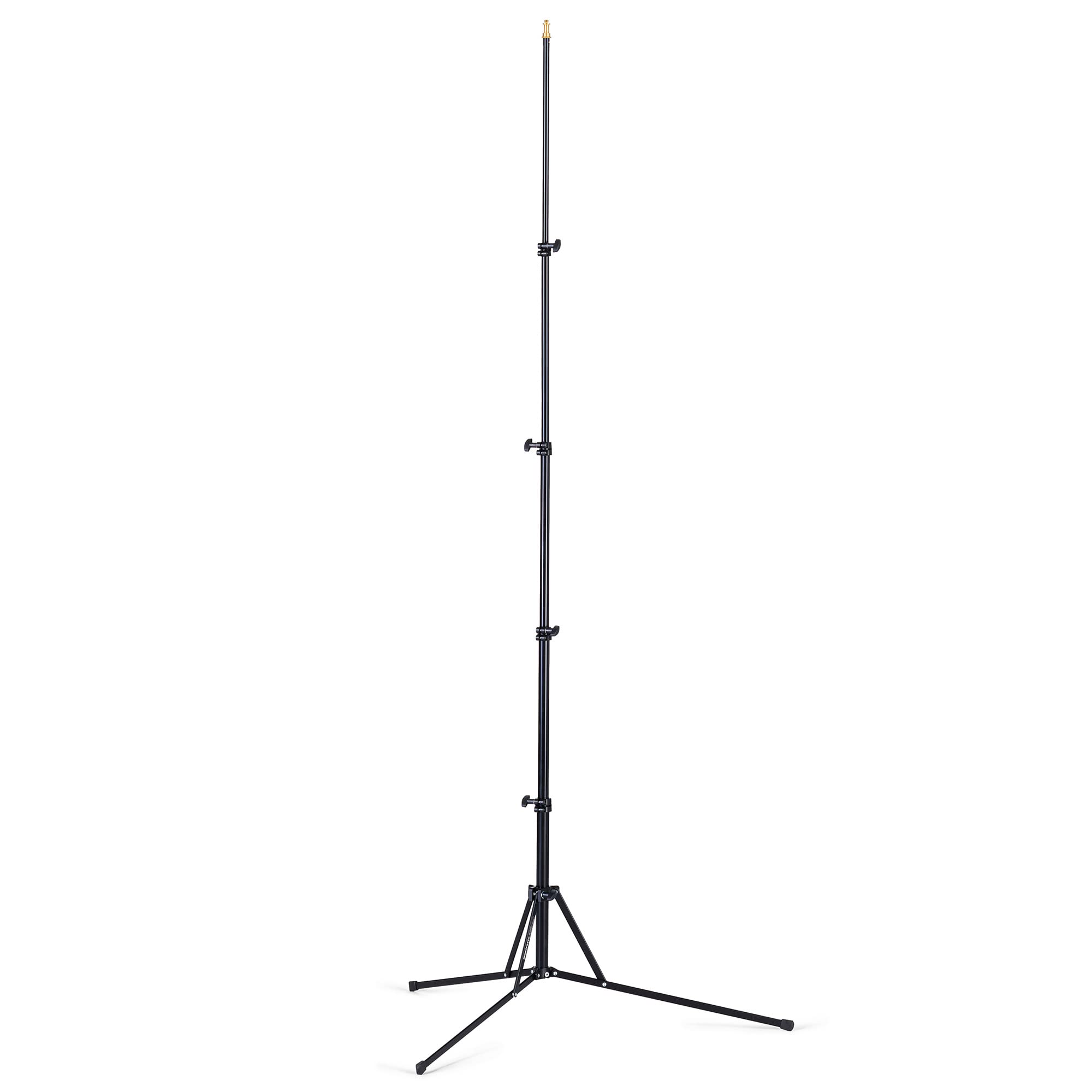 Manfrotto 5001B-1 Light Stand, Nano Black Stand, Maximum Height 74.8 inches (190 cm), Maximum Load Capacity 3.3 lbs (1.5 kg), Al