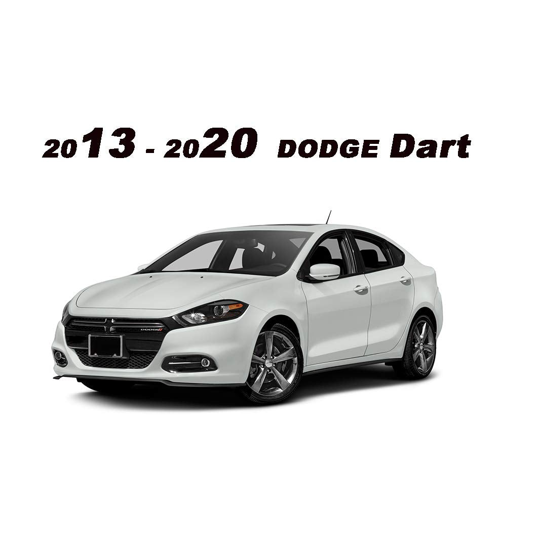 8 In Roof Radio Antenna Mast Compatible With Jeep Grand Cherokee,Cherokee, Fits Dodge Journey,Avenger,Durango,Dart 2011 2023 For 5091100 Aa,5064688Ab Durable Flexible Rubber Replacement Antenna