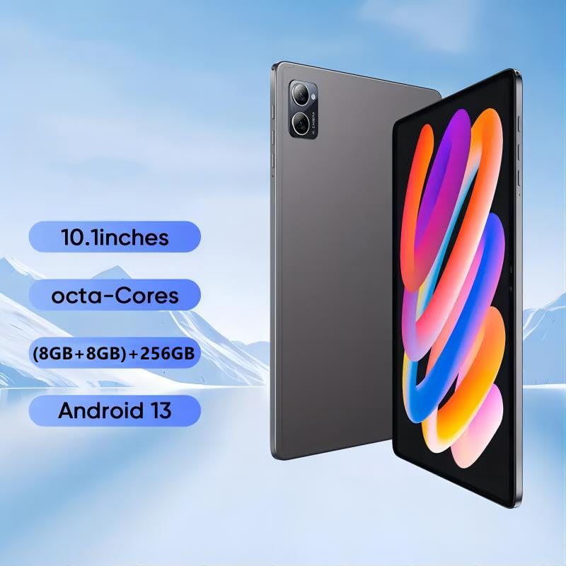 Jxcnsnw Android Tablet 10.1'' Inch, 4G Lte Dual Sim, 16Gb Ram,256Gb Storage,Supports Extend 1Tb, Ips Touchscreen,Dual Camera, Wi