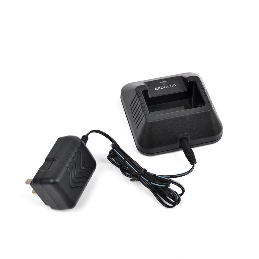 Walike Talkie Base Desktop Charger For Baofeng Uv 5R Uv 5Ra Uv 5Rb Uv 5Rc Uv 5Rd Uv 5Re Uv 5Replus Two Way Radio