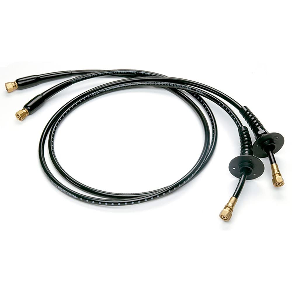 Uflex Hydraulic Hose Kit 6&#39; - Two Hoses W/Bulkhead Fittings,WBAUVB002IV8OSE