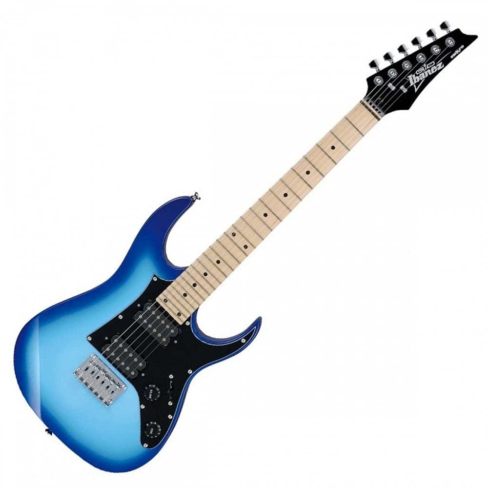Ibanez Gio Rg Mikro 6 String Electric Guitar - Blue Burst