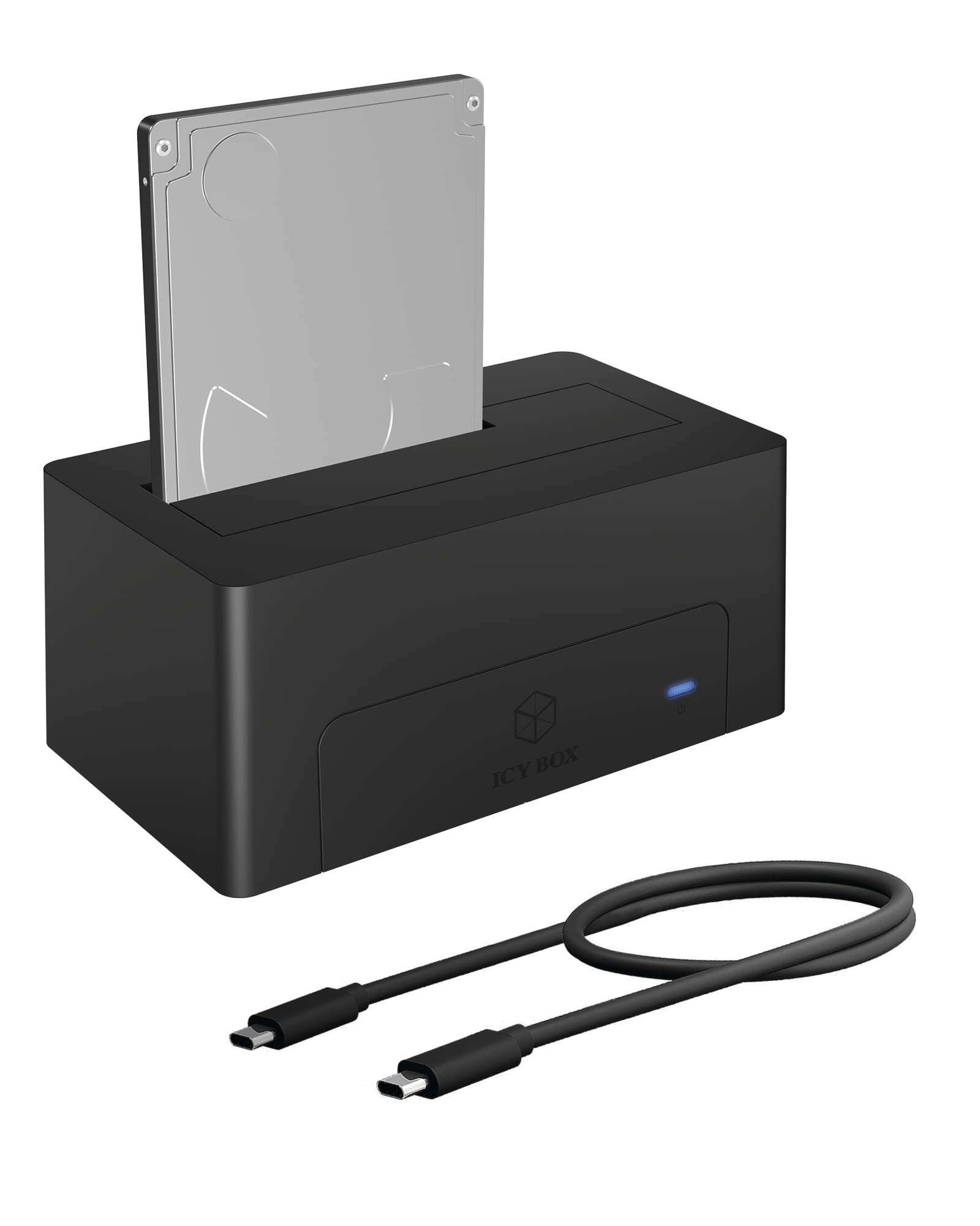 RaidSonic ICY BOX IB-1121-C31 - HDD-Dockingstation - SATA 6Gb/s - USB 3.1 (Gen 2)