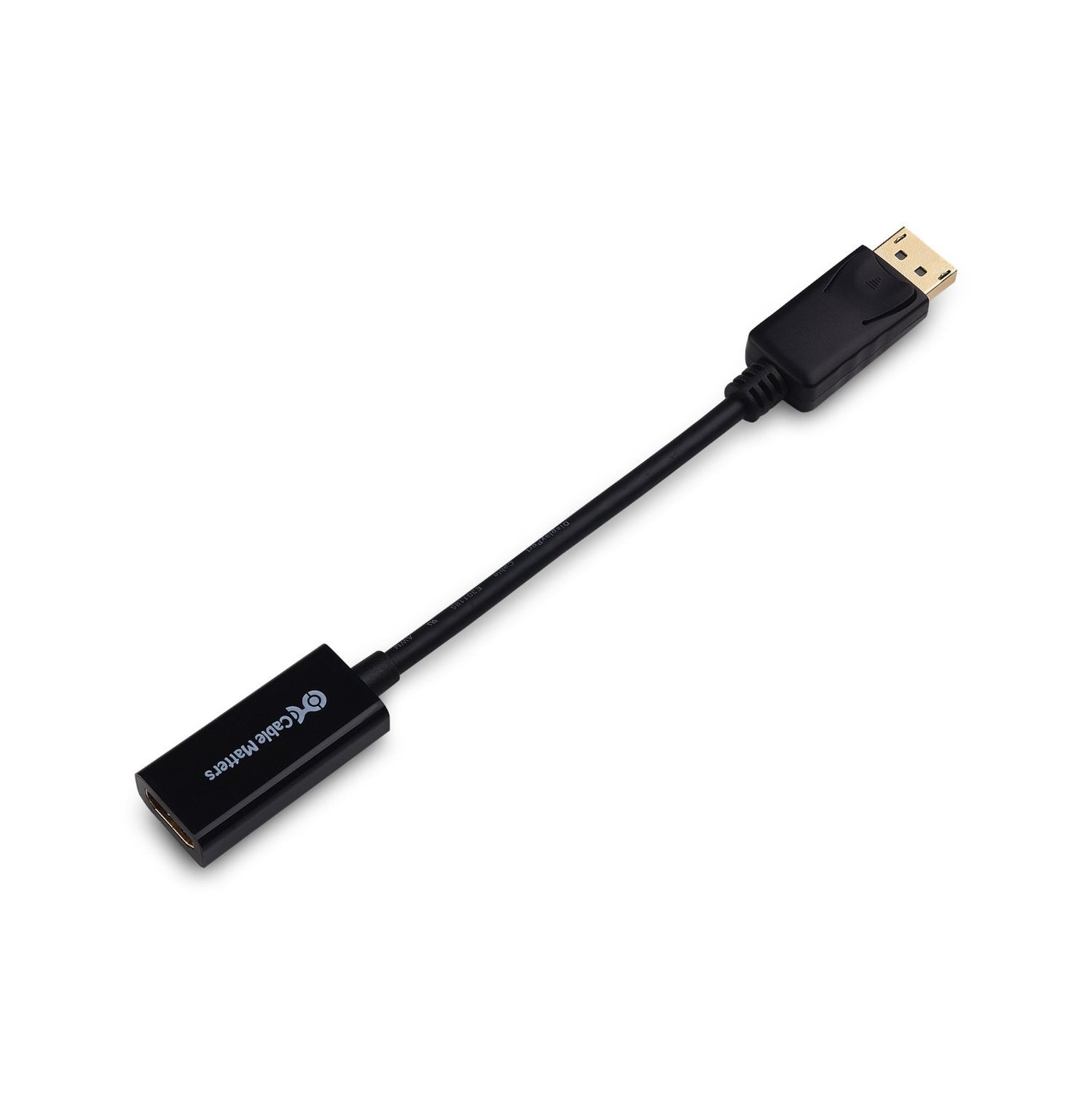 Cable Matters 4K DisplayPort to HDMI Adapter (4K DP to HDMI Adapter)
