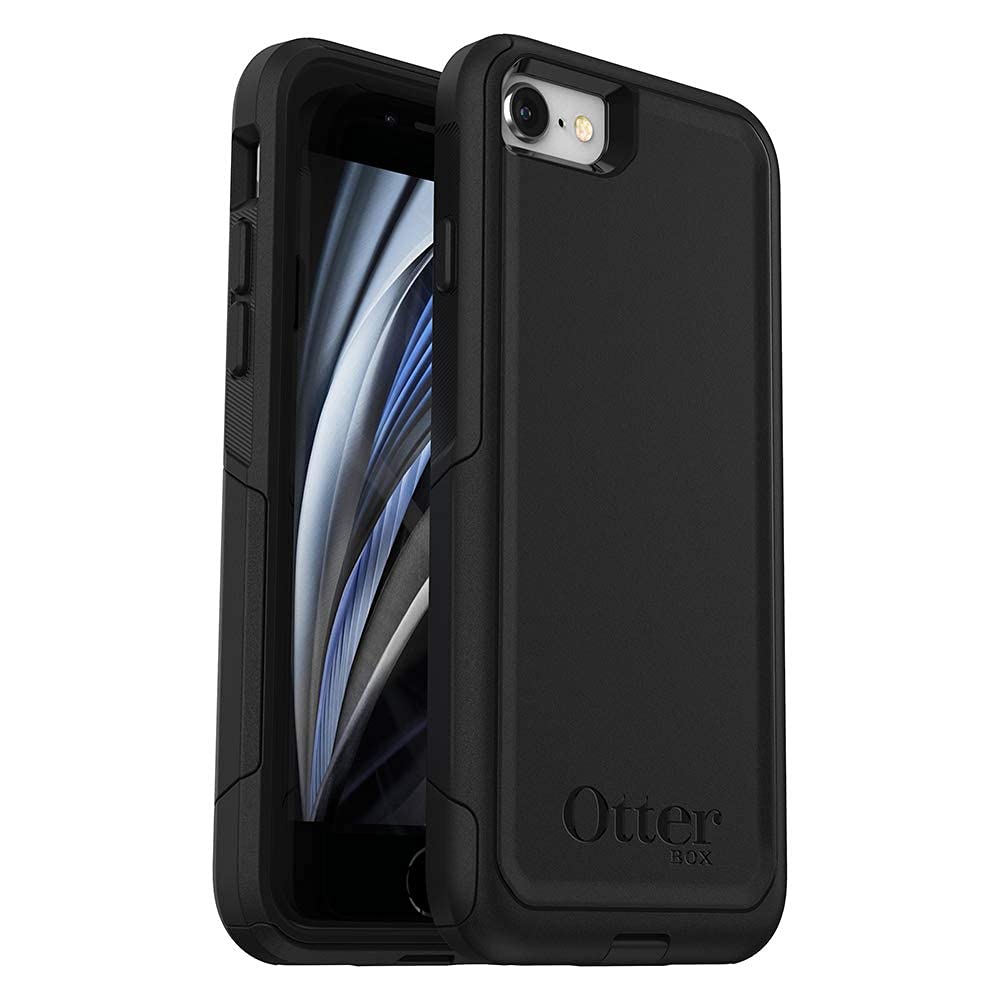 Otterbox Iphone Se 3Rd & 2Nd Gen, Iphone 8 & Iphone 7 (Not Compatible With Plus Sized Models) Commuter Series Case   Black, Slim