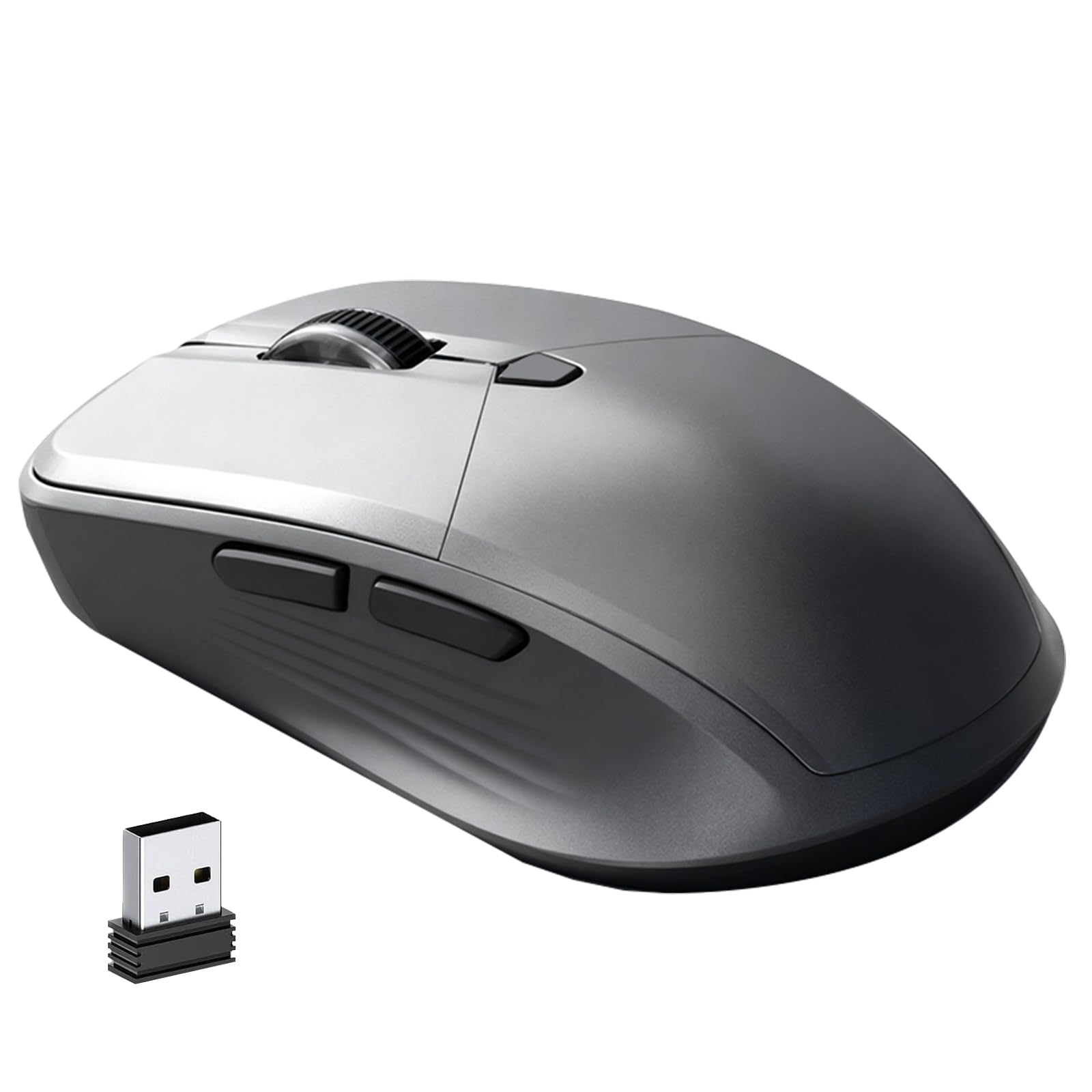 Small Wireless Ergonomic Computer Mouse for Laptop PC Desktop Chromebook