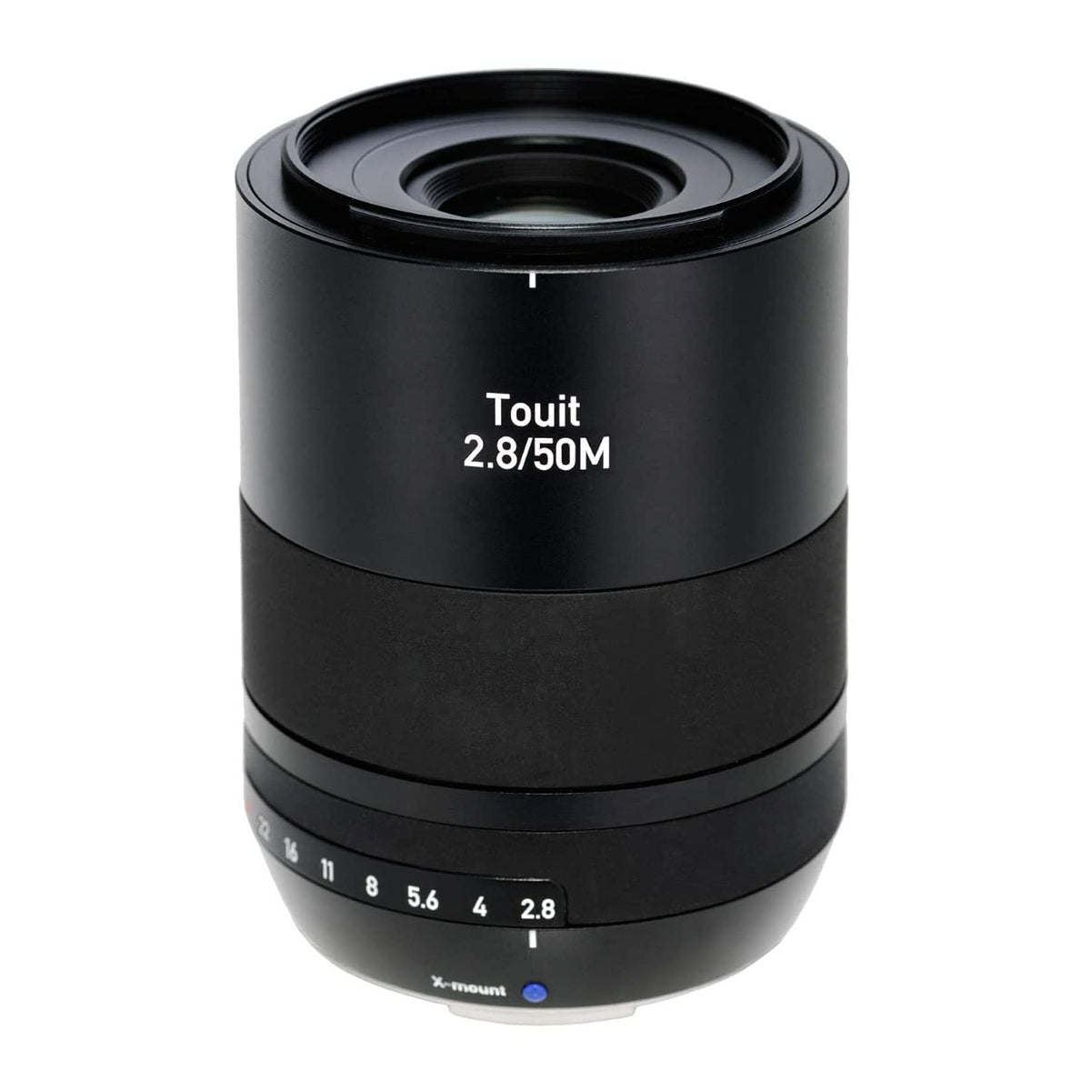 Zeiss Touit 2.8/50 Macro Camera Lens For Fujifilm X Mount Mirrorless Cameras, Black