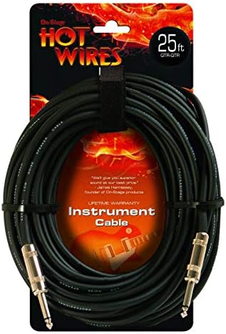 Instrument Cable, Standard (QTRQTR, 25)