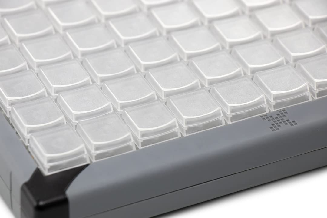 X-keys XK-80 Programmable USB Keypad - 80 Keys, Black and Grey, Plastic Material