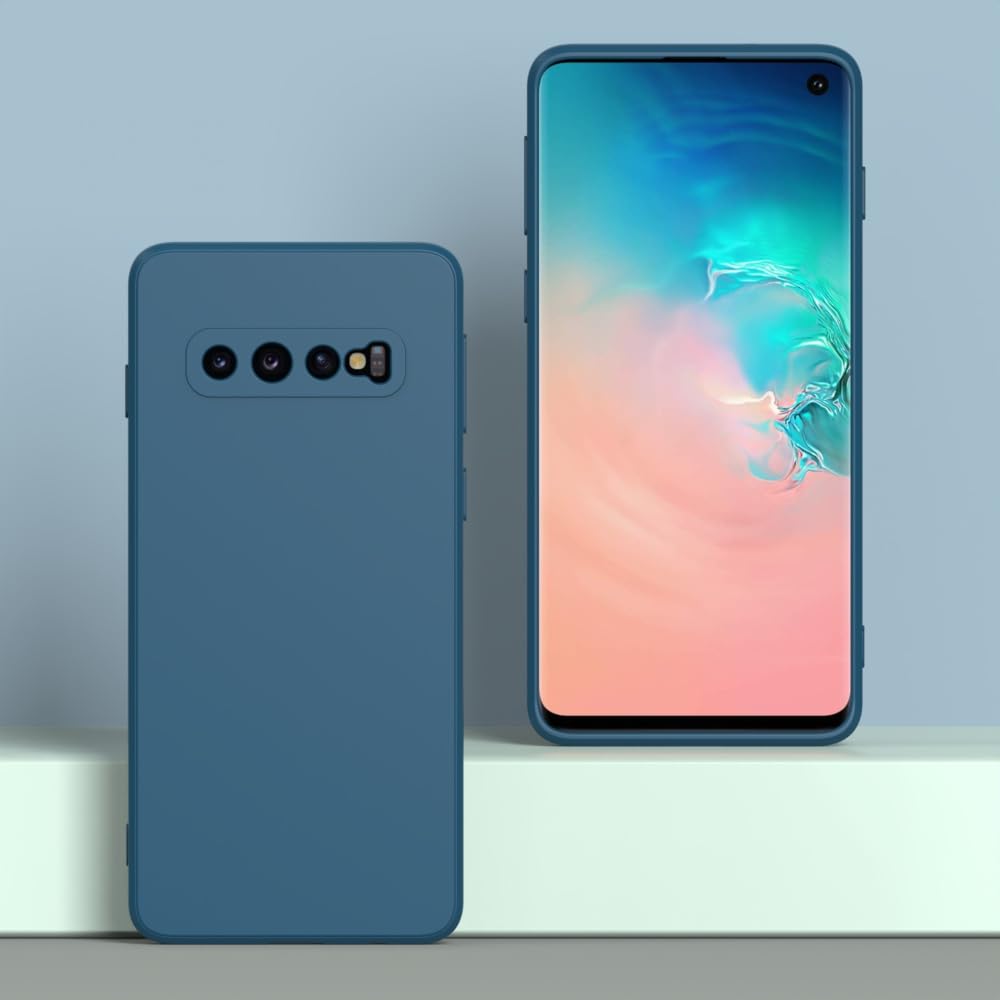 Wogroo For Samsung Galaxy S10 Case Dark Blue, Scratch Resistant With Soft Touch, Slim Thin Phone Cover For Samsung Galaxy S10