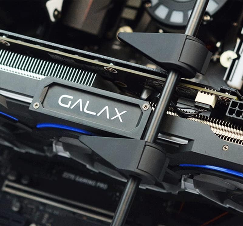 Treadalt Tec Gpu Graphics Card Support Bracket Gpu Graphic Holder Brace Vertical Holster For Pc Gaming Gpu Brackets Braces Support Video Card For 1080Ti Gt 1030 2070 Gt 1030 Etc Graphics Cards