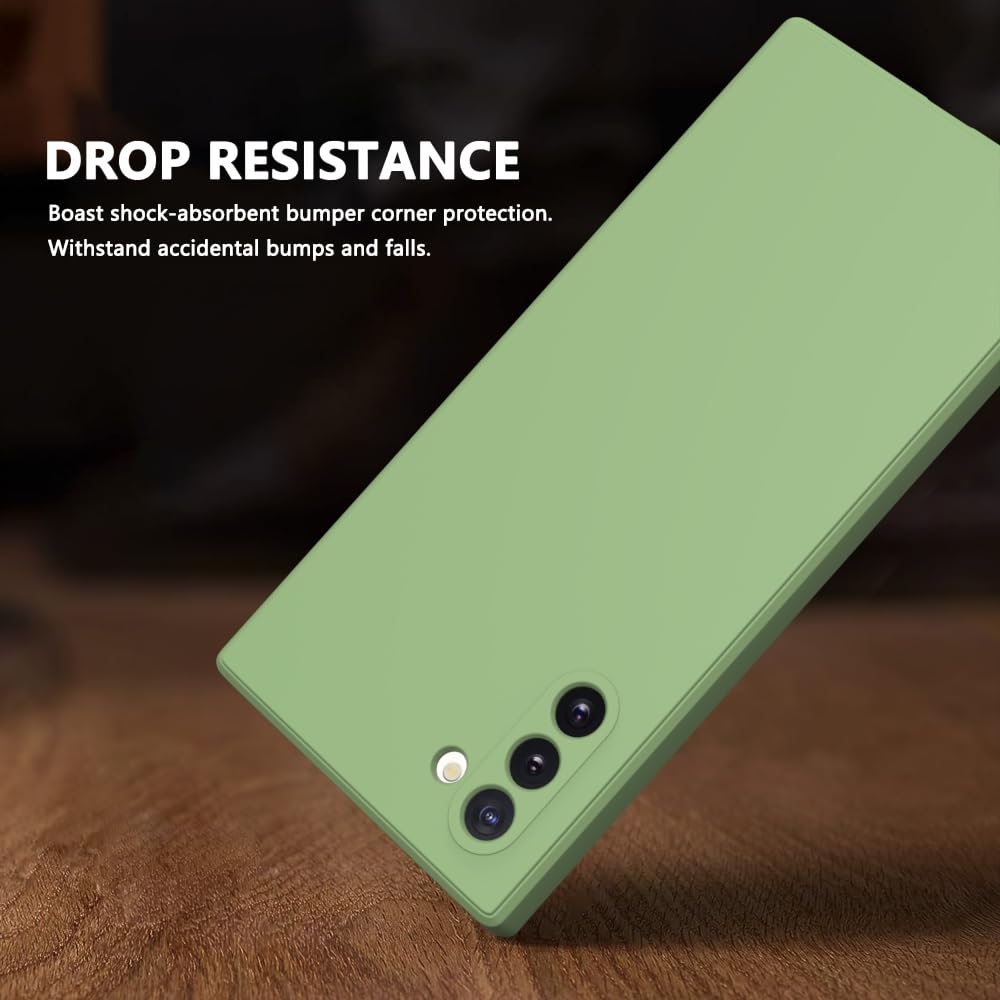 Wogroo For Samsung Galaxy Note 10 Case Green, Scratch Resistant With Soft Touch, Slim Thin Phone Cover For Samsung Galaxy Note 1