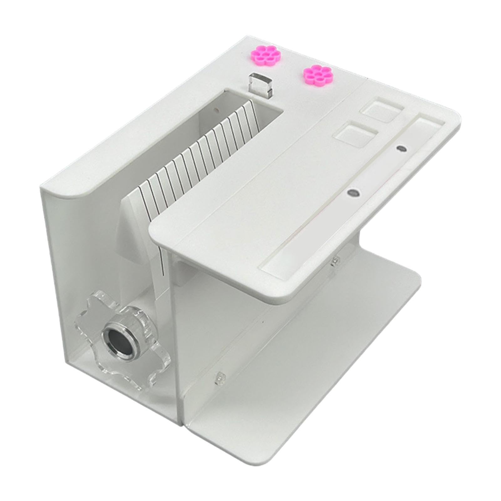 Ecomistiqeyelash Flowering Machine Acrylic Portable Lash Extension Fan Making Machine White