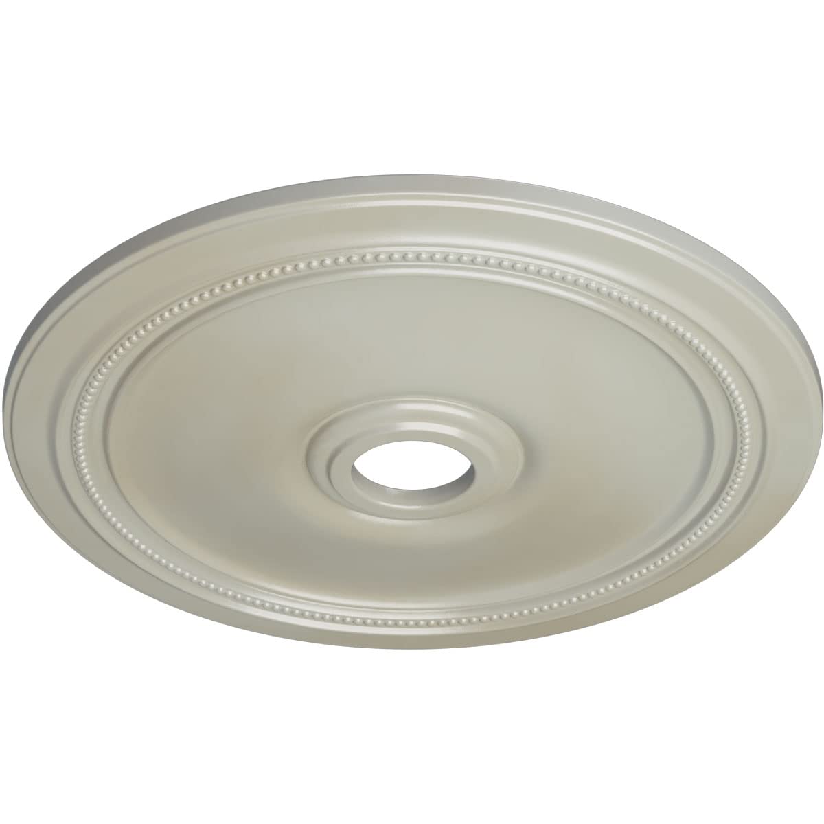 Ekena Millwork Cm24Difbs Diane Ceiling Medallion, 24Od X 3 5/8Id X 1 1/4P (Fits Canopies Up To 6 1/4), Hand-Painted Flash Blue