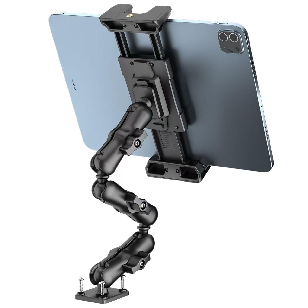 OHLPRO Tablet Mount for Truck - Heavy Duty Drill Base Tablet Holder for Car Dashboard, iPad Holder for All 5-13 iPad Pro Samsung