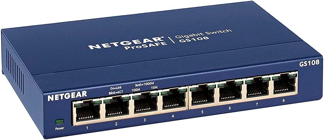 Netgear Prosafe Gs108 Ethernet Switch