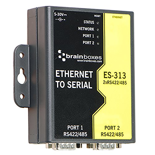 Brainboxes Es 313 2Port Rs422/485 Ethernet To Serial Device Server 1 Megabaud