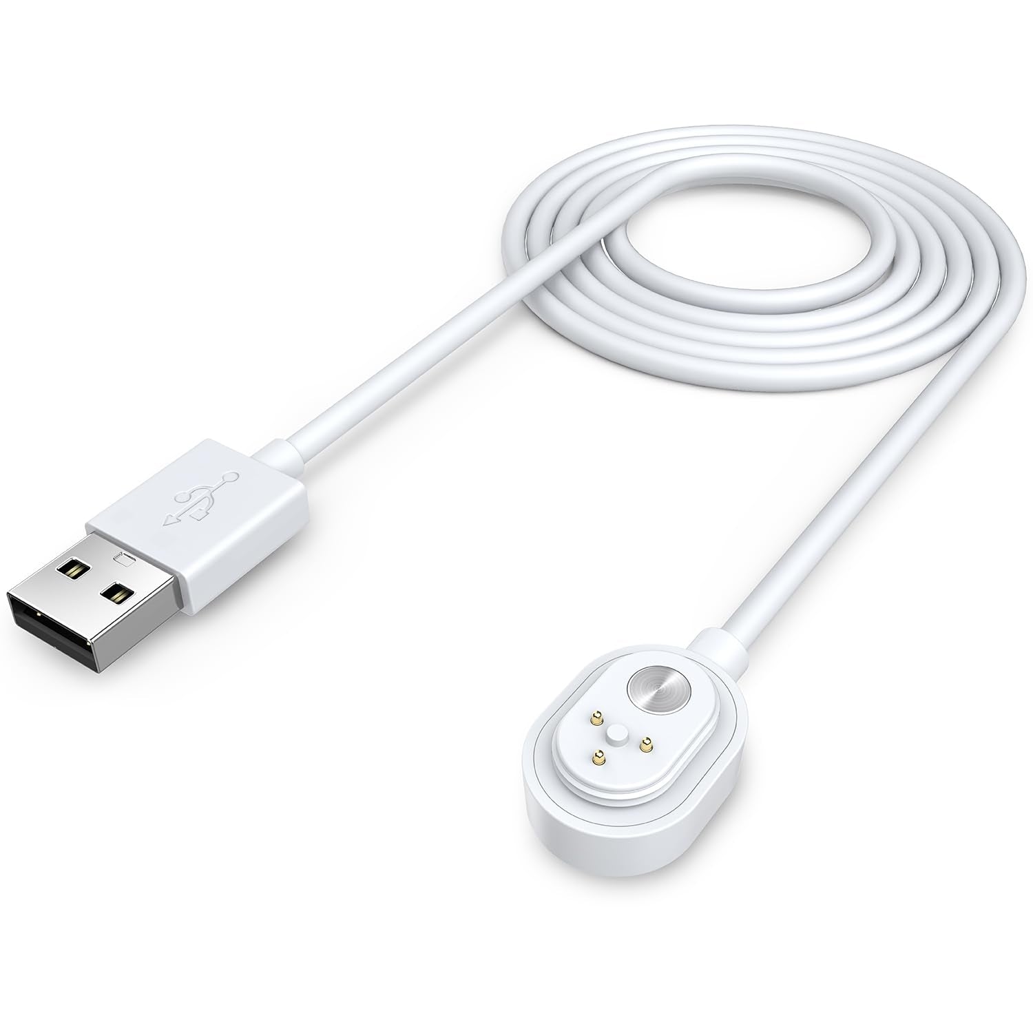 Tusita 10 Ft. Outdoor Magnetic Charging Cable Compatible With Arlo Ultra 1 2 Pro 3 4 5 2K   3M, White