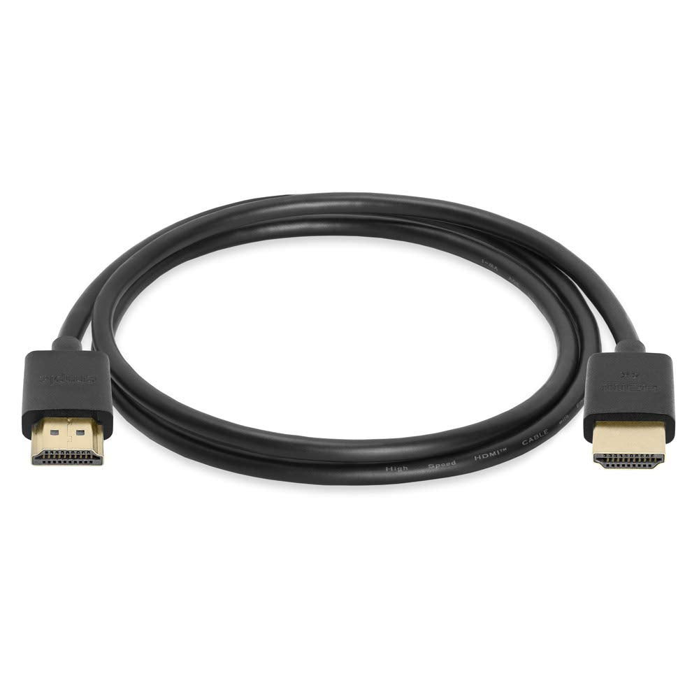 Cmple   Ultra Slim High Speed Hdmi Cable Hdmi 2.0 Hdtv Cable   Supports Ethernet 3D 4K And Audio Return   3 Feet