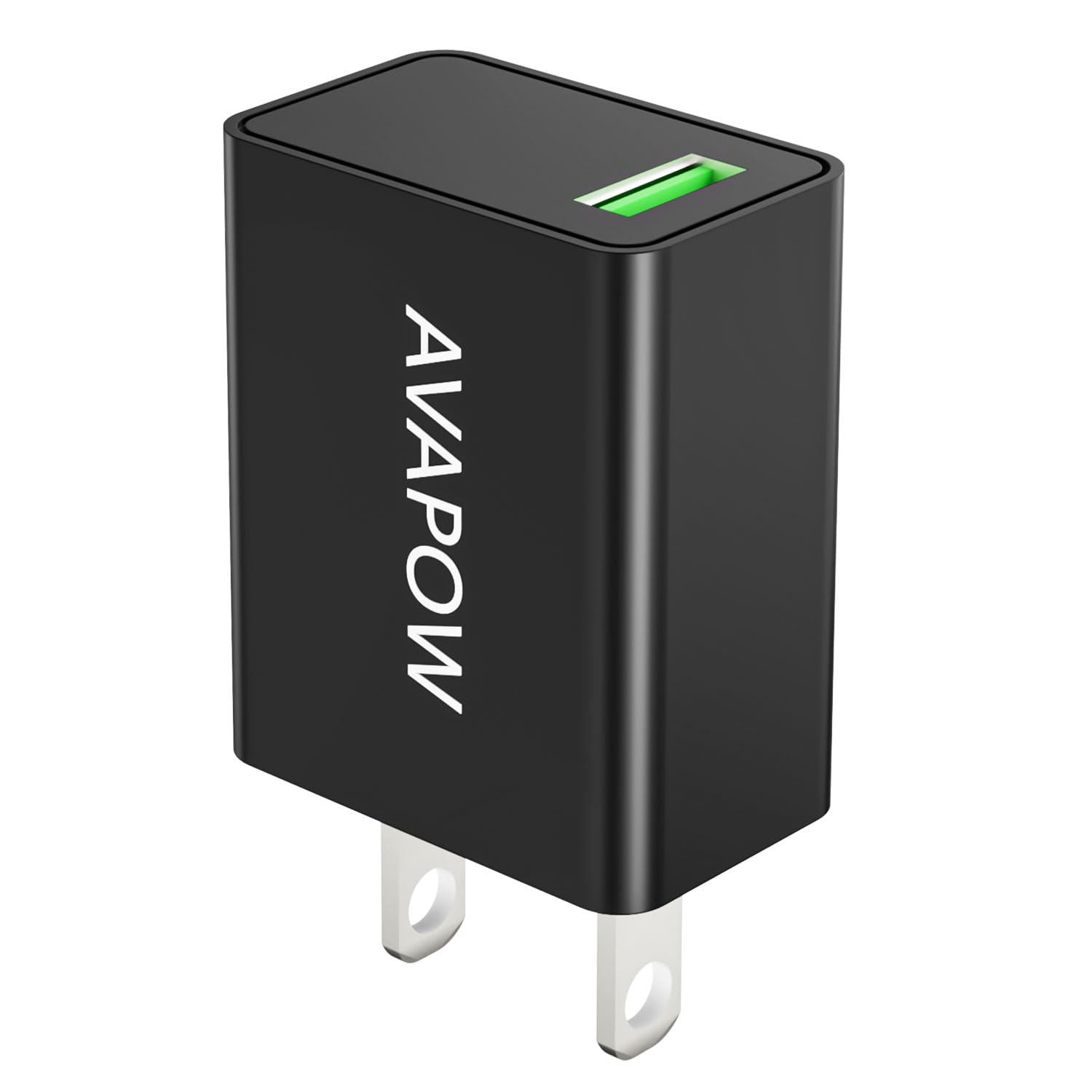 Avapow Usb C Wall Charger Fast Charging, 3A/5V 18W Usb C Power Adapter Charger, Charger Block Fit For Avapow And Others (Black)