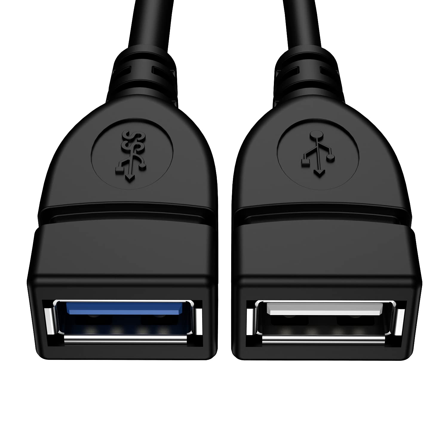Eanetf Usb 3.0 Female To Dual Usb Male Splitter Cable, 2 Pack