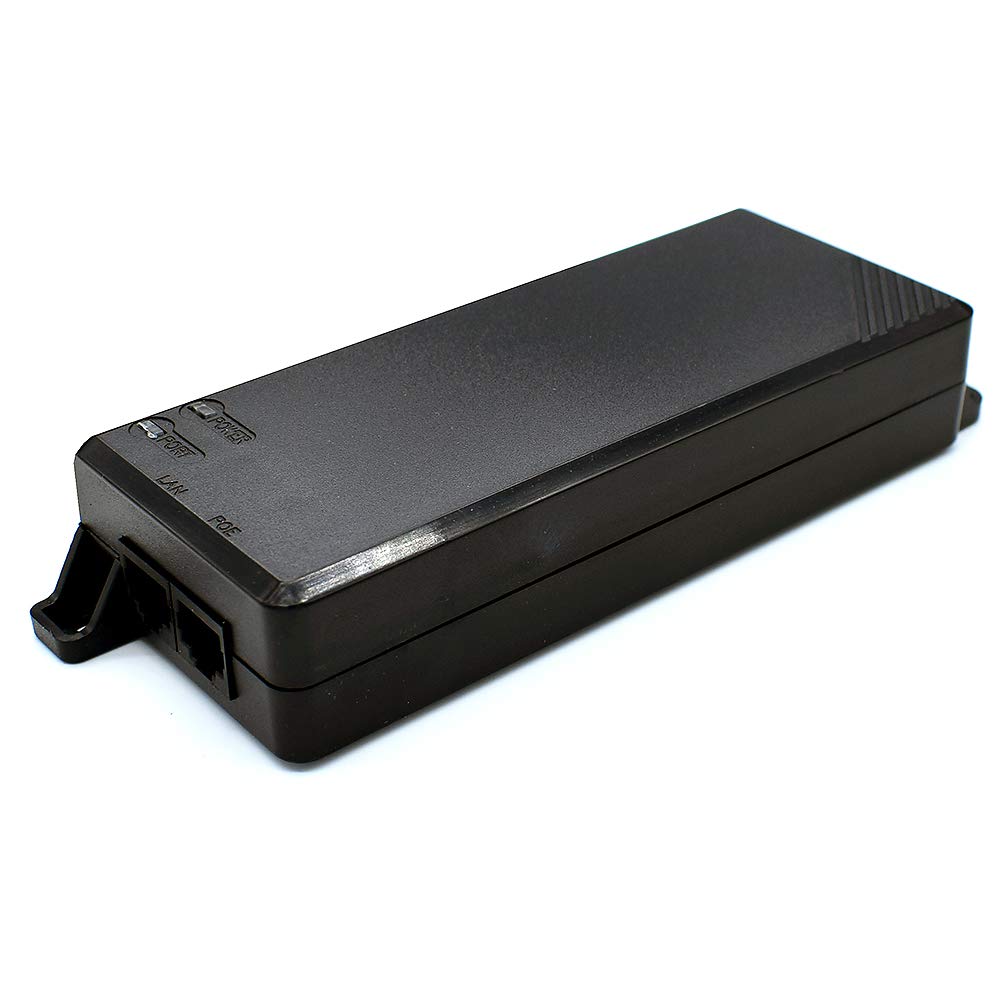 Icreatin 90W Gigabit Ultra Poe++ Injector Adapter, Ieee 802.3 Bt /802.3At/ 802.3Af Compliant, Up To 90W Ultra Power Supply, 10/1