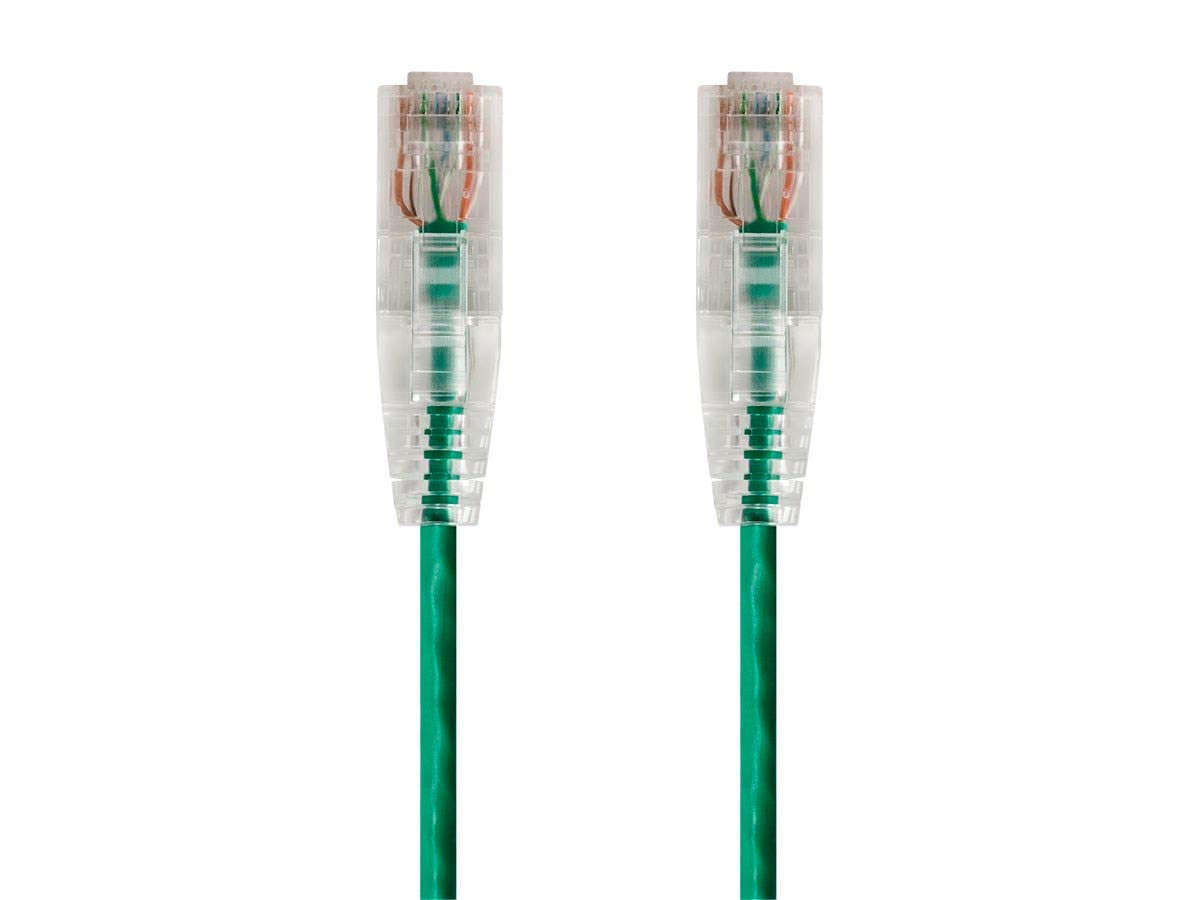 Slimrun  Cat6 Utp Cable-5Ft Green