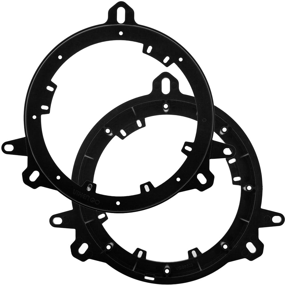 Kicker Speakers 6.5 Inch For Toyota Corolla 2003-2019 Upgrade Kit - Pair Of Cs Series With Adapters And Harness, Coaxial 6 1/2 C