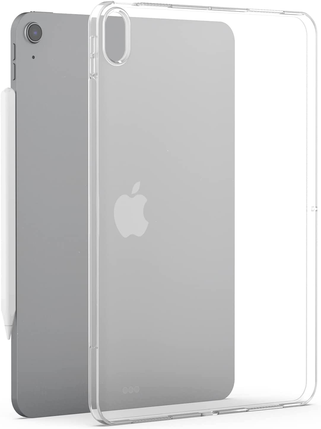 Asgens Case For Ipad Air 4 10.9'' 2020/Air 5 10.9 2022, Silicone Transparent Clear Soft Tablet Case For Ipad Air Model A2072/A23