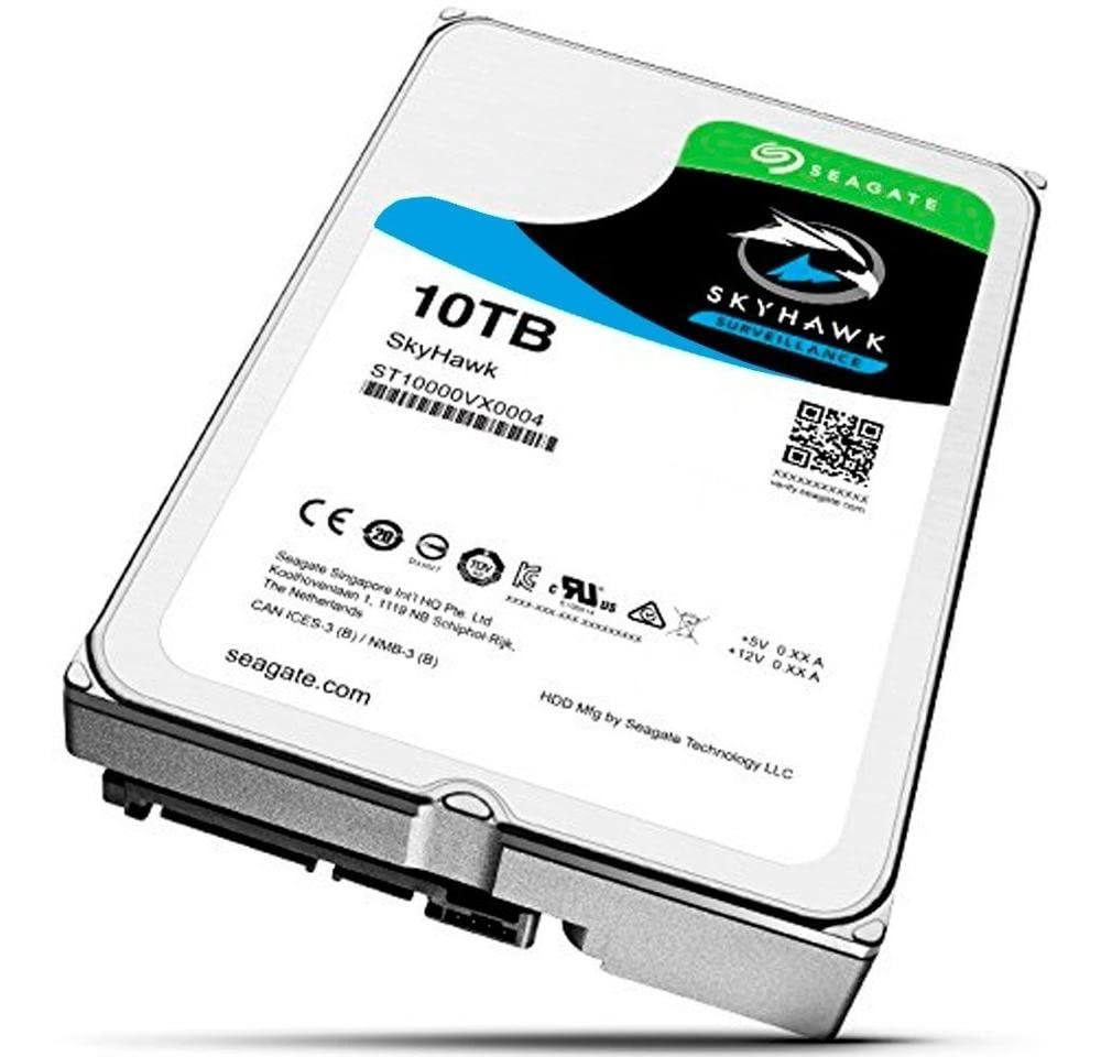 Seagate Skyhawk 10Tb Surveillance Hard Drive   Sata 6Gb/S 256Mb Cache 3.5 Inch Internal Drive (St10000Vx0004)