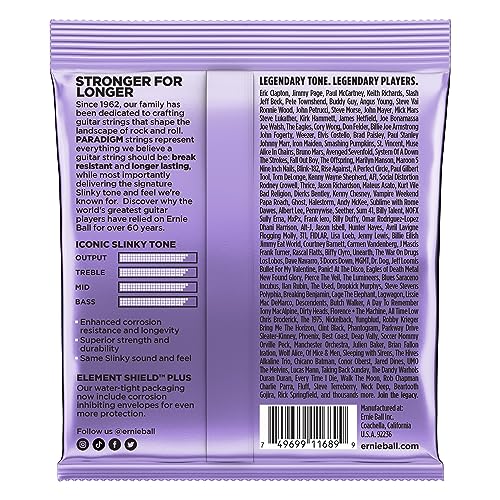 Ernie Ball Ultra Slinky Paradigm Electric Guitar Strings 10 48 (P02017)