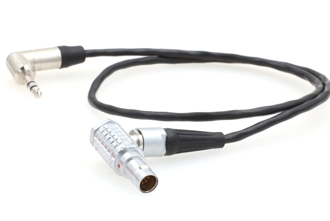 Zblzgp Tentacle Sync 3.5Mm To Right Angle Ext 9 Pin Timecode Cable For Red Komodo 6K Camera (Elbow 9 Pin)