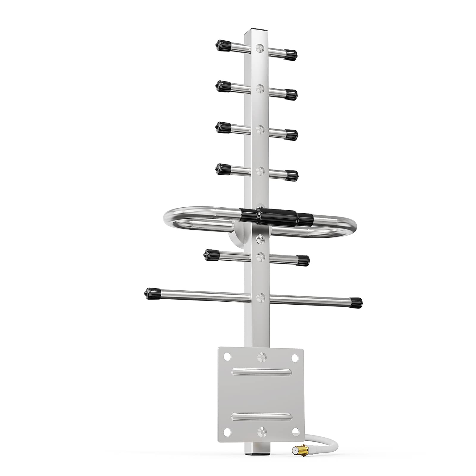 Directional Yagi Antenna For Cell Phone Signal Booster/Cellular Repeater With Sma Female Connector 7 9 Dbi 4G Lte Broadband 698 