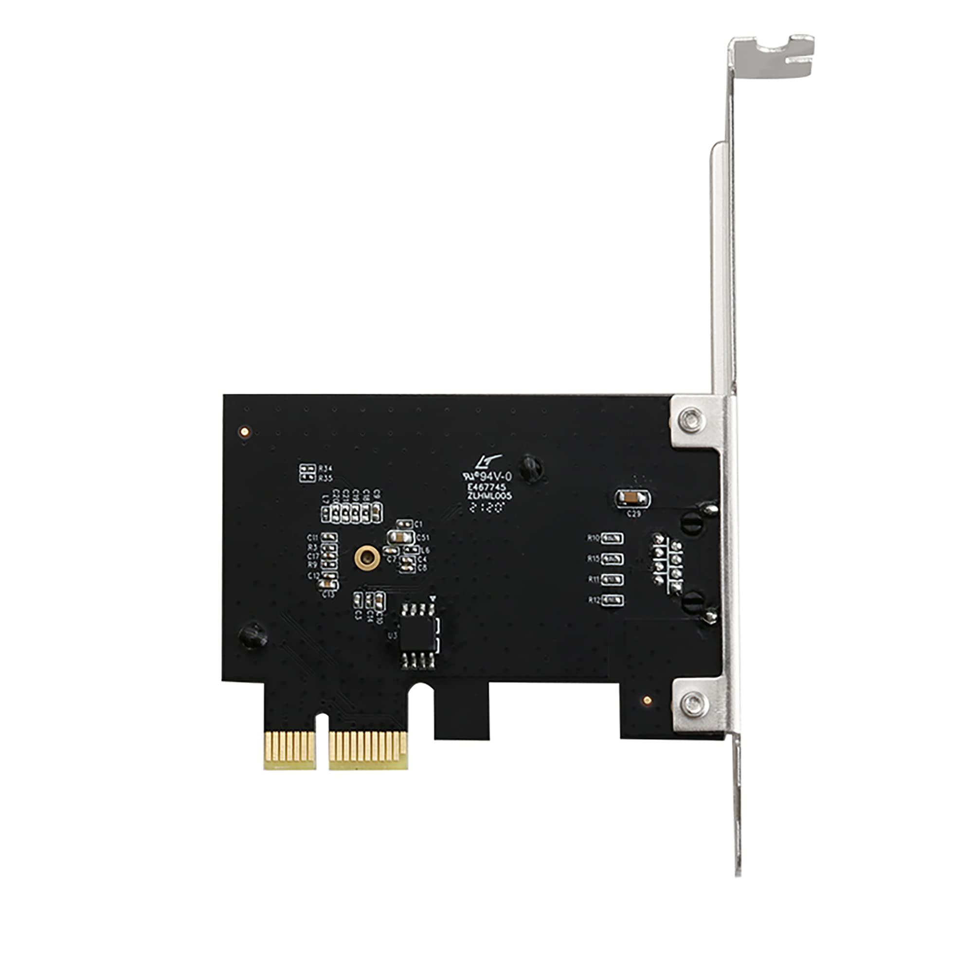 Dynattenik 2.5Gbps Pci Express (Pcie) Multi Speed Ethernet Network Adapter   Dualprofile Controller Card, 2500/1000/100Mbps