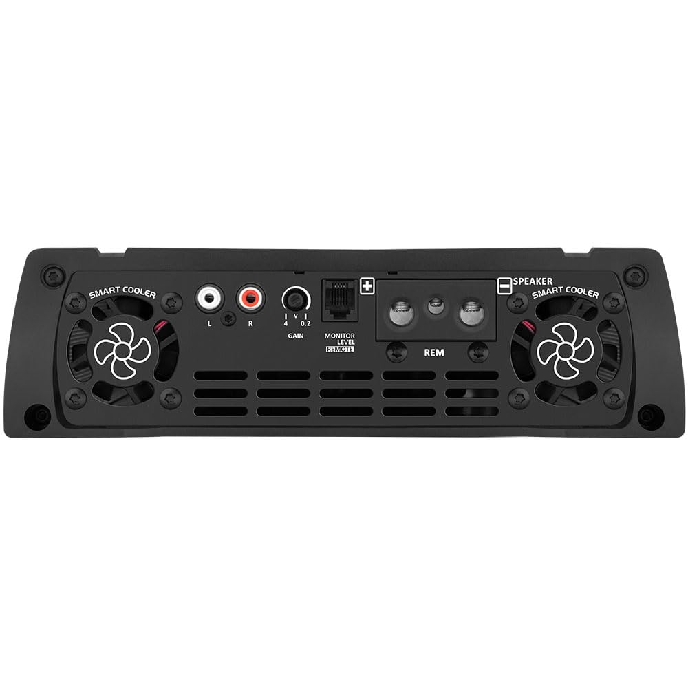 Taramps T 12.000 Chipeo Amplifier 2 Ohms 12000 Watts Rms 1 Channel Car Audio Peak Power 13300W Rms Monoblock Amp, Compatible Wit