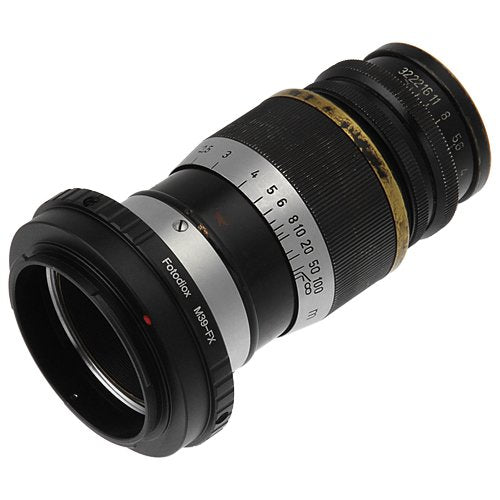 Fotodiox Lens Mount Adapter Compatible With M39/L39 (X1Mm Pitch) Screw Mount Russian & Leica Thread Mount Lens On Fuji X-Mount C