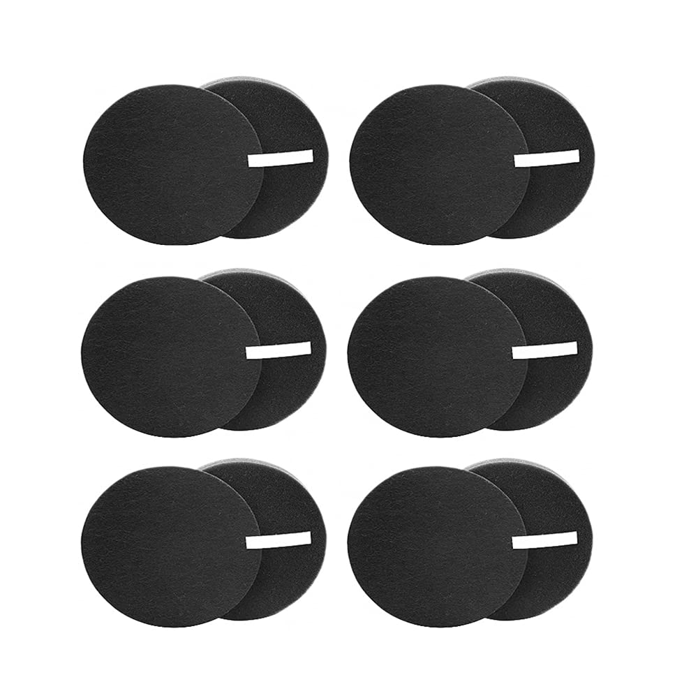 6 Pack Vacuum Replacement Filter Compatible With Bissell 1214 2252 2486 2489 24899 27909 22543 Cleanview Rotary Pet Upright Vacu