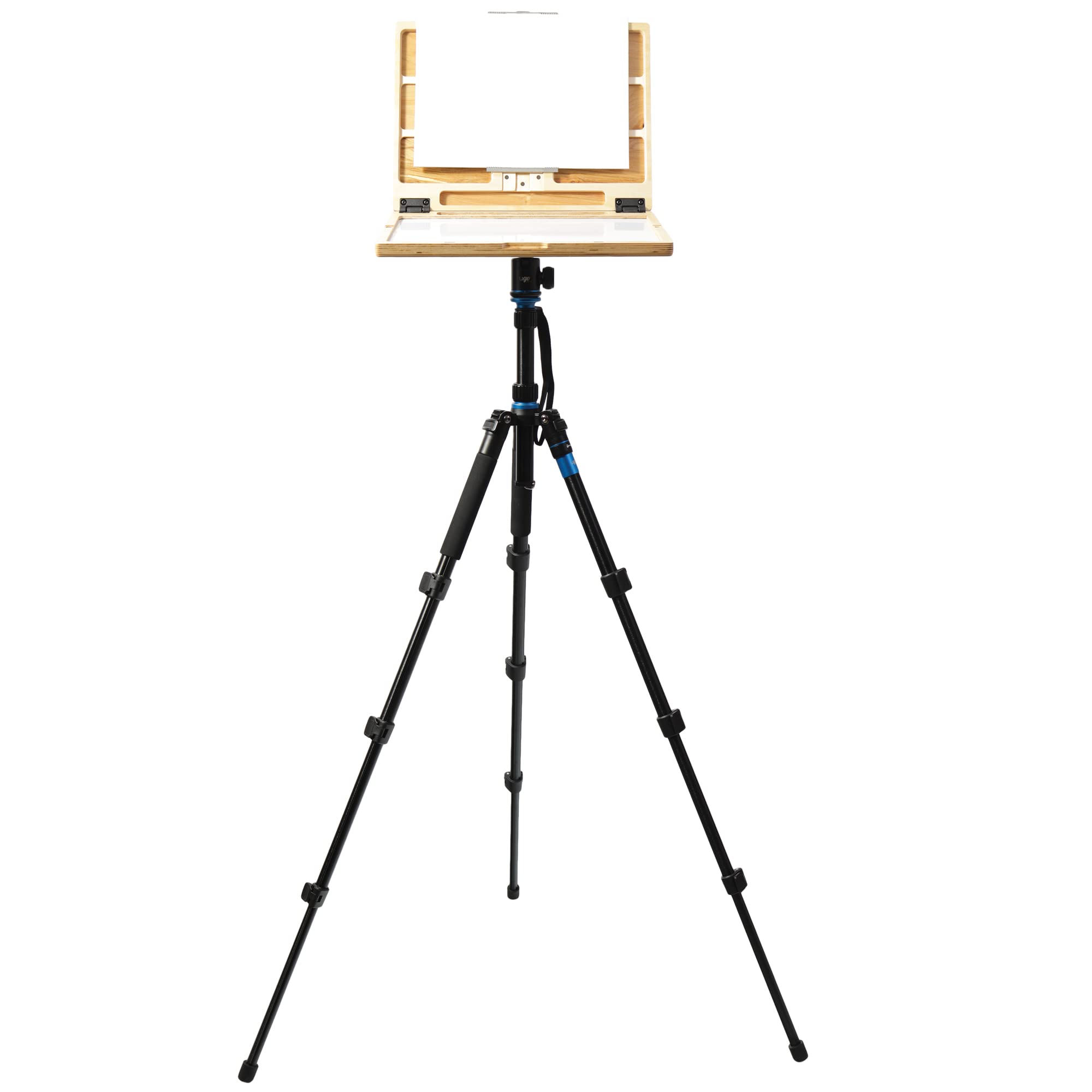 New Wave U.Go Plein Air | Tripod Lcs1| Compatible With New Wave U.Go Plein Air Pochade Boxes, Compact Aluminum Tripod With 360� Ball Head, Professional Tripod For Painting And Dlsr Cameras