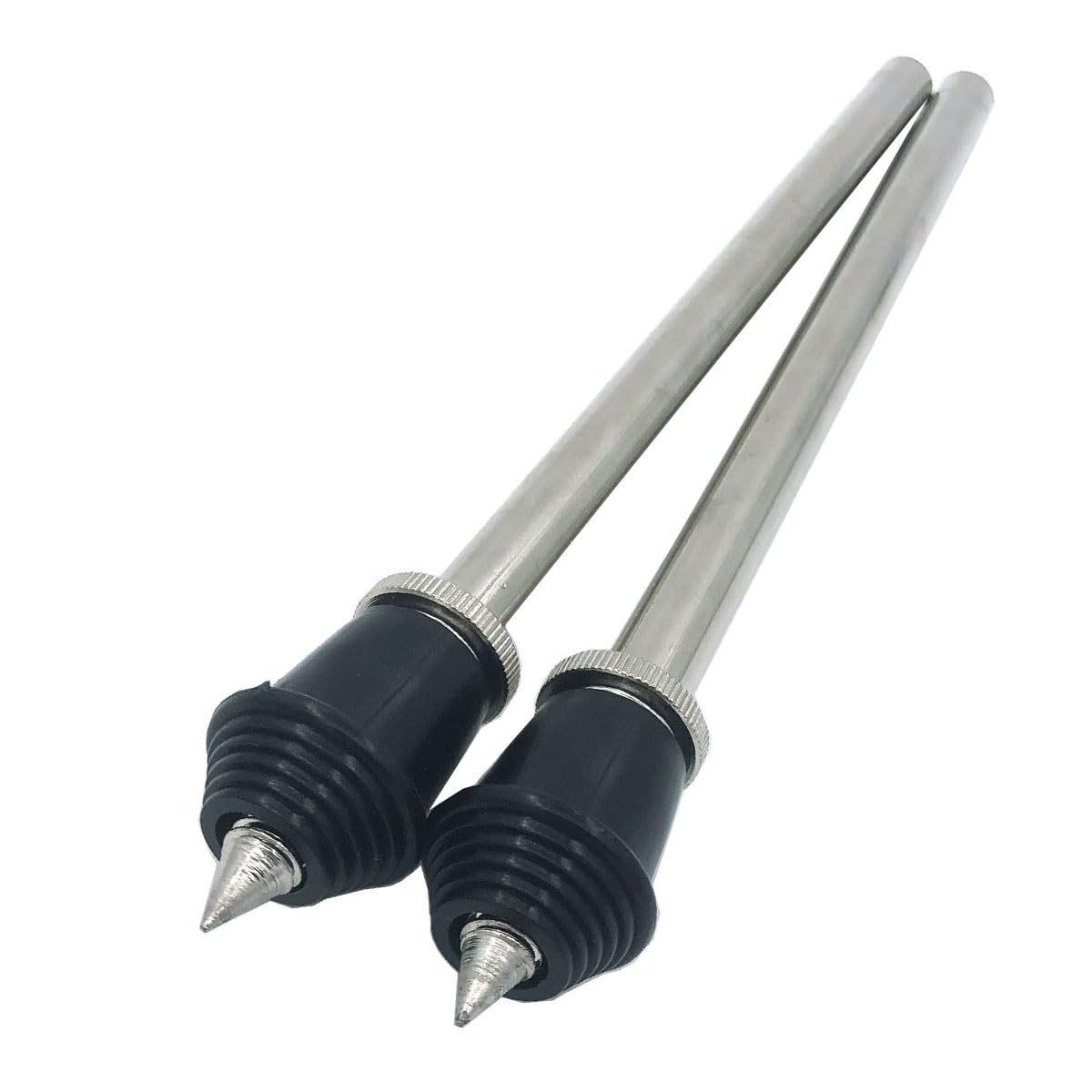 Tuoren 1 Pair Bass Drum Spurs Legs Vintage Metal Straight Floor Tom Legs 9.05Inch Kick Drum Legs For Percussion Drum Set Accesso