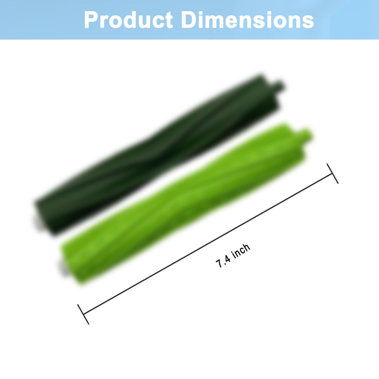 2 Set Replacement Brushes Compatible For Irobot Roomba E & I & J Series E5 E6 E7 I1 I1+ I2 I3 I3+ I4 I4+ I6 I6+I7 I7+ I8 I8+ J6+