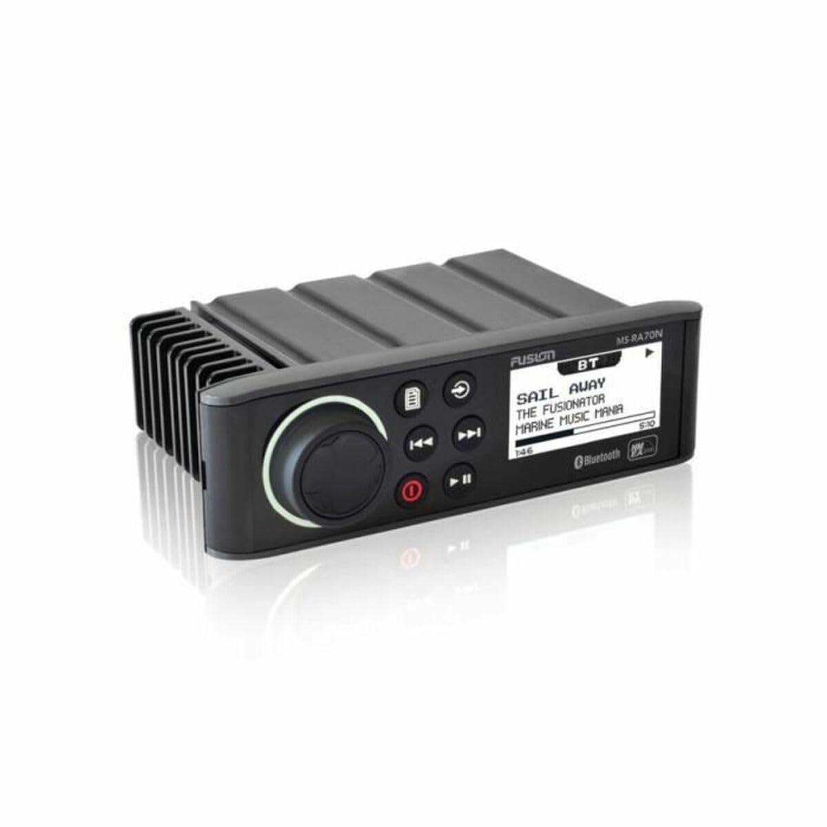 Fusion Ms Ra70N Marine Stereo, Din Size With Nmea 2000, A Garmin Brand
