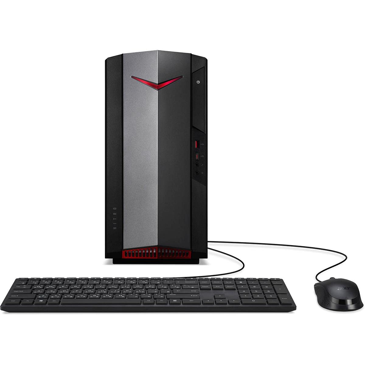 Acer Nitro 50 Gaming Desktop, 10Th Gen Intel Core I5 10400F 6 Core Processor, Geforce Gtx 1650, 8Gb Ddr4, 512Gb Nvme M.2 Ssd, In