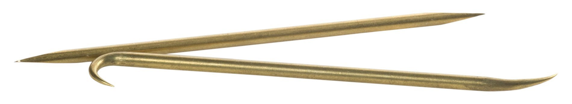 Small Parts Pick2 2 Piece Set Of Brass ORing Picks, Brass Metal