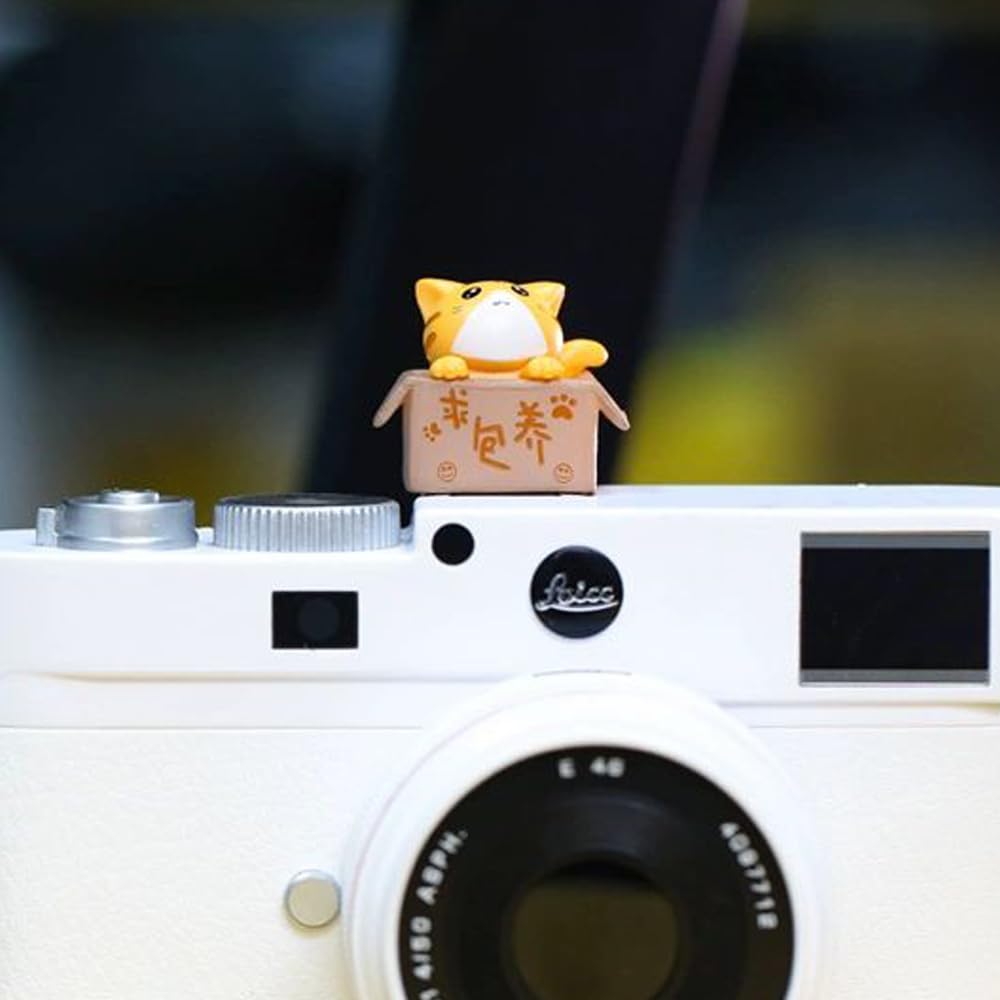 Zostland Adorable Slr Camera Hot Shoe Boot Cover Cap,Box Shoe Protector,Compatible With Sony Fuji Canon Nikon Pentax Leical. (2P