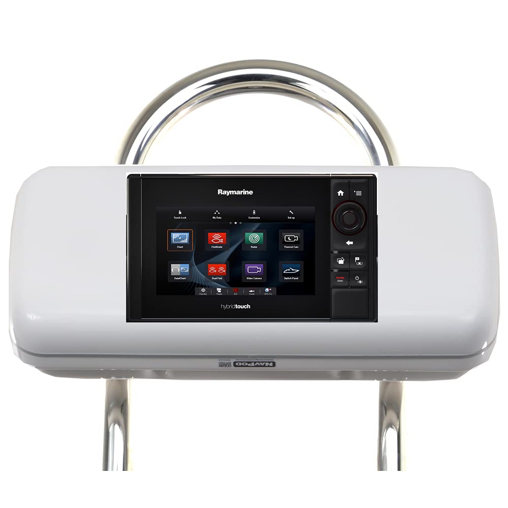 Navpod Gp2524 Systempod Pre-Cut F/Raymarine Es75, Es77 & Es78 Mounted Center F/12 Wide Guard,WBEEAB0159OCL3K