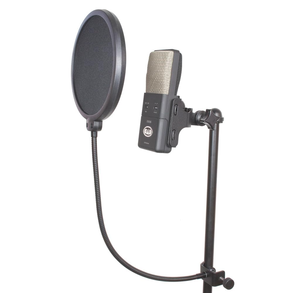 Cad Audio Vp1 Pop Filter On 14' Gooseneck,Black