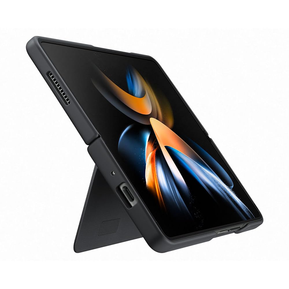 Samsung Galaxy Z Fold4 Slim Standing Silicone Cover EF-MF936CBEGWW Black